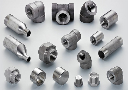 A182 Stainless Steel Forged Fittings Supplier in India - Forged Elbow, Tee, Reducer, Coupling, Cap, Plugs, Bushing, Reducer Insert, Street Elbows, Boss